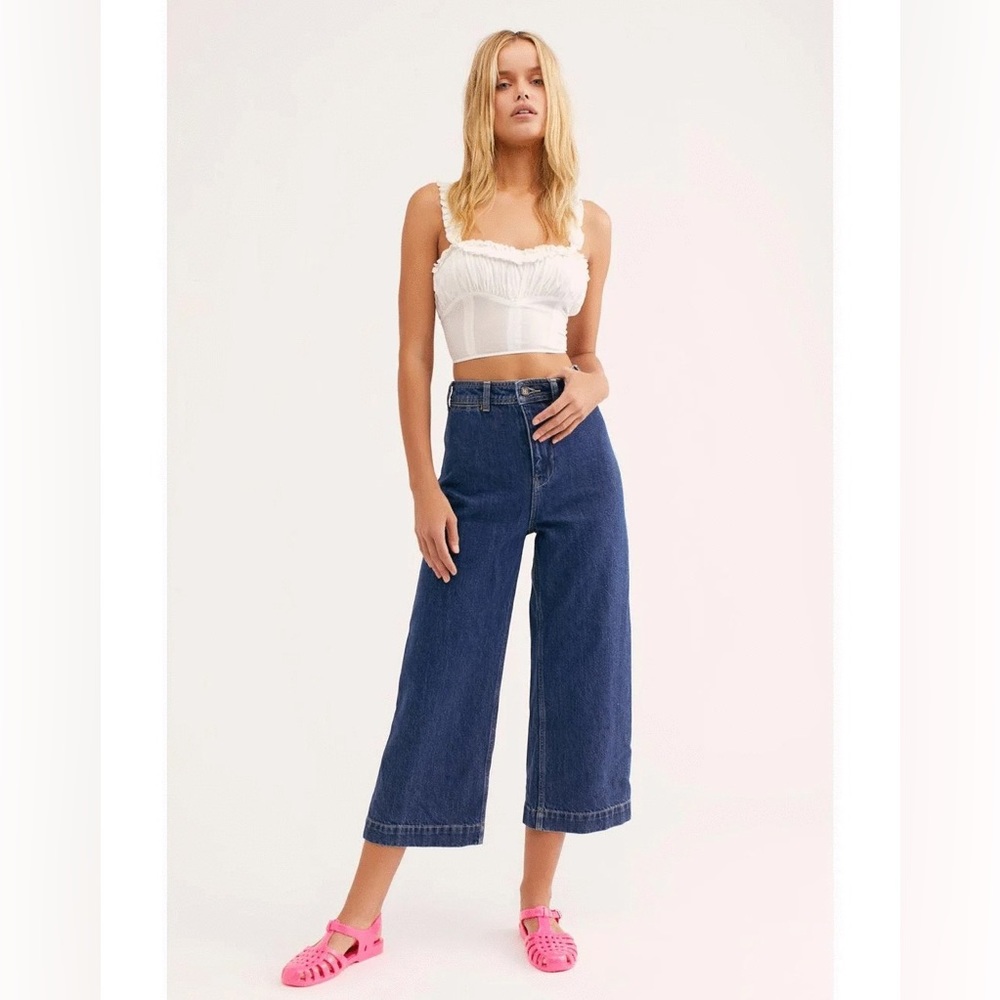 Free People Devon Wide Leg Jeans Size 29